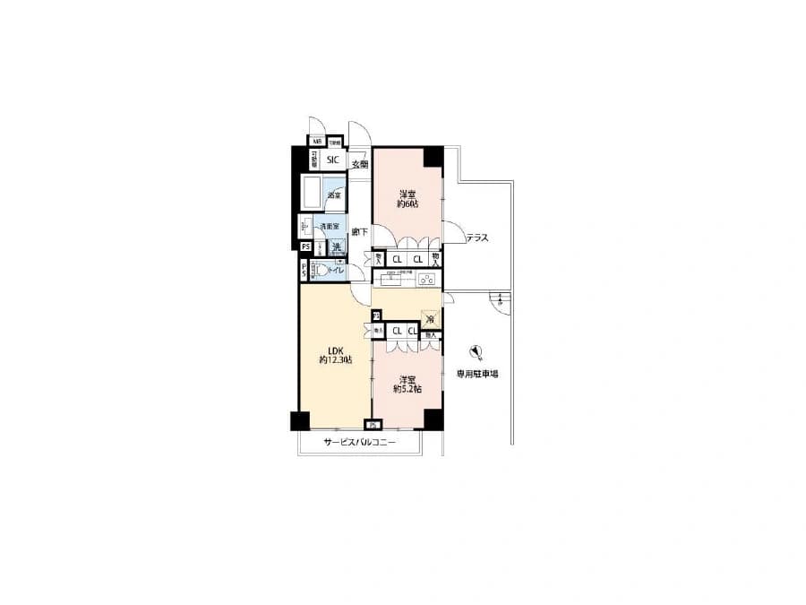 プレシス市谷台町坂